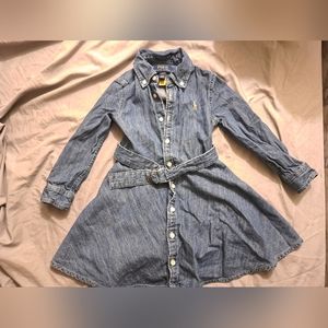 Ralph Lauren polo and wonder nation Demin toddler 3T dresses